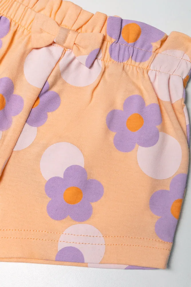 2 Pack Shorts Purple