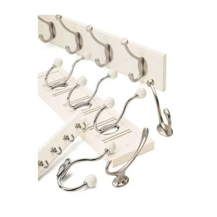 Amerock 2000325 Hook Rack, 6-Hook, MDF/Zinc