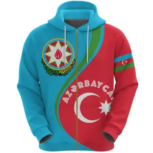 Azerbaijan Zip-Up Hoodie - Generation K62