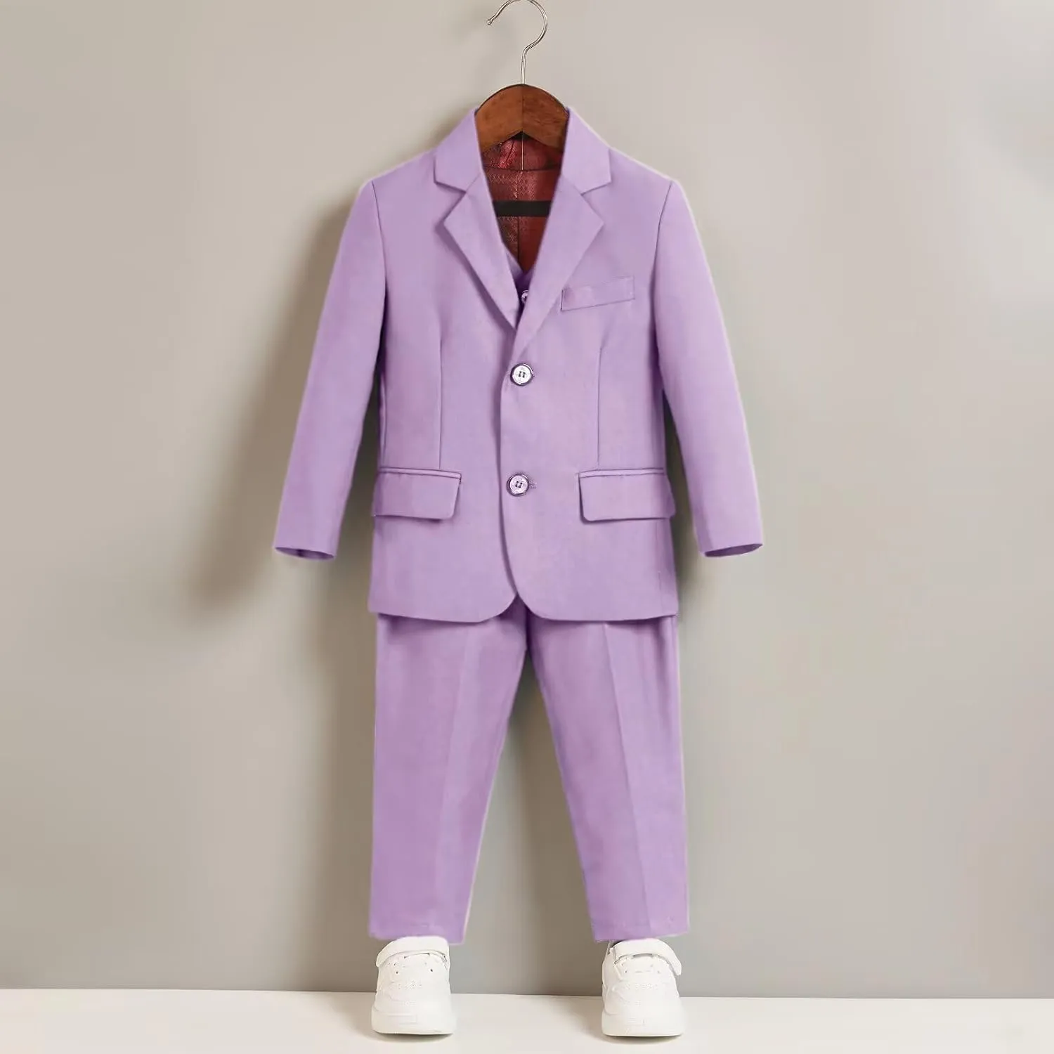 Boys Suit Formal Suits for Boys Slim Fit Tuxedo Suits Set Boy Dress Clothes Toddler Wedding Outfit
