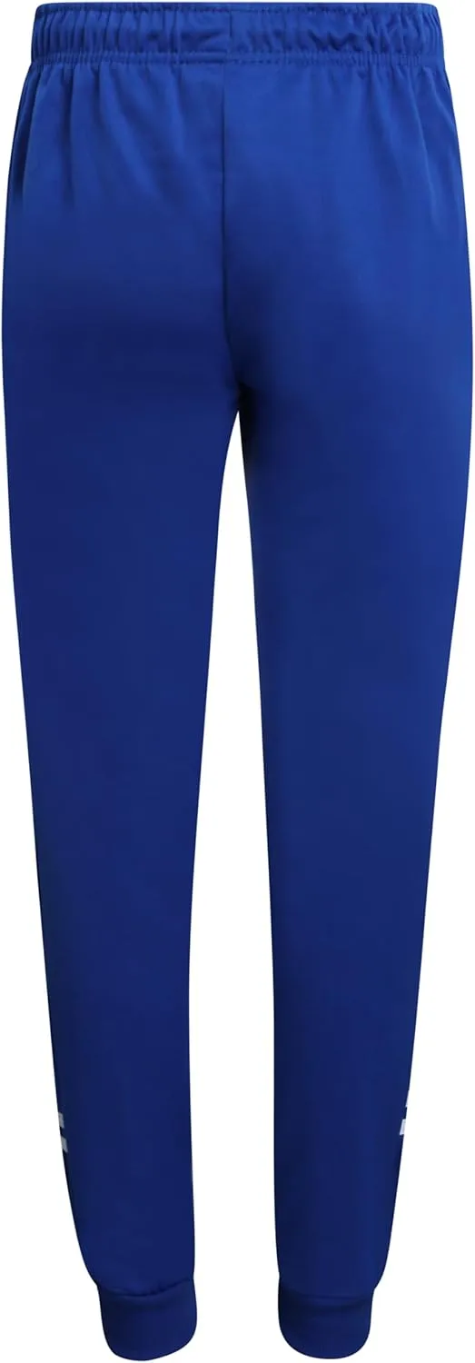 Boys' Tricot Jogger Set - 4 Piece Active Performance Zip-Up Tracksuit Set (Size: 8-18)