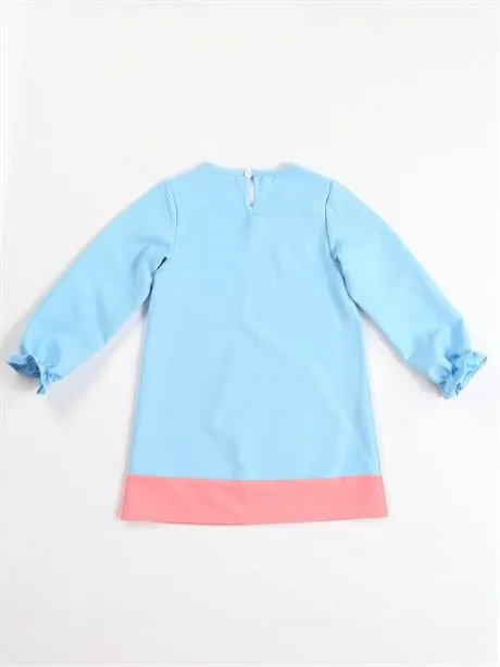 ceylanpembe dokuma poly kiz elbise