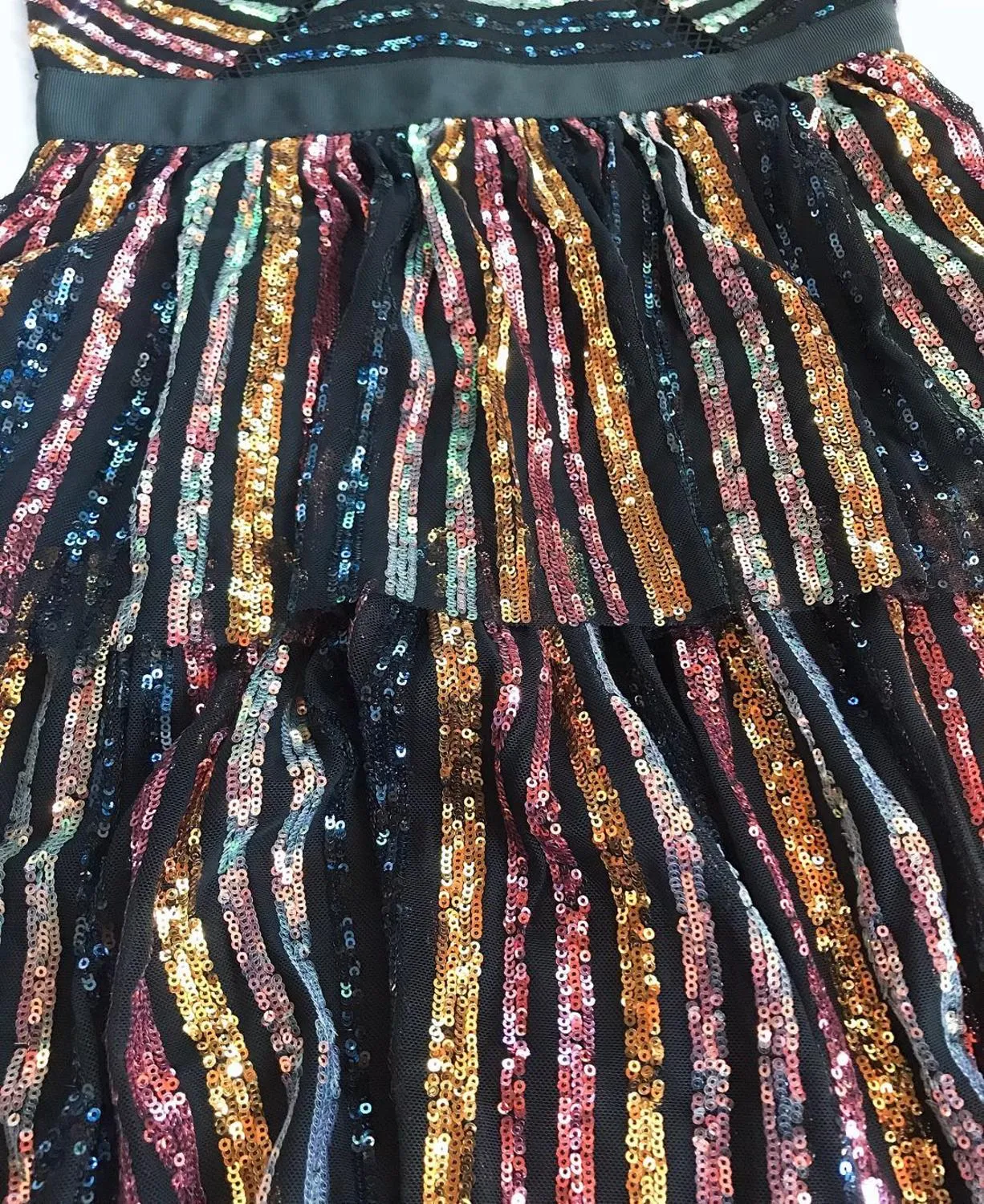 Evening Sequins party dress