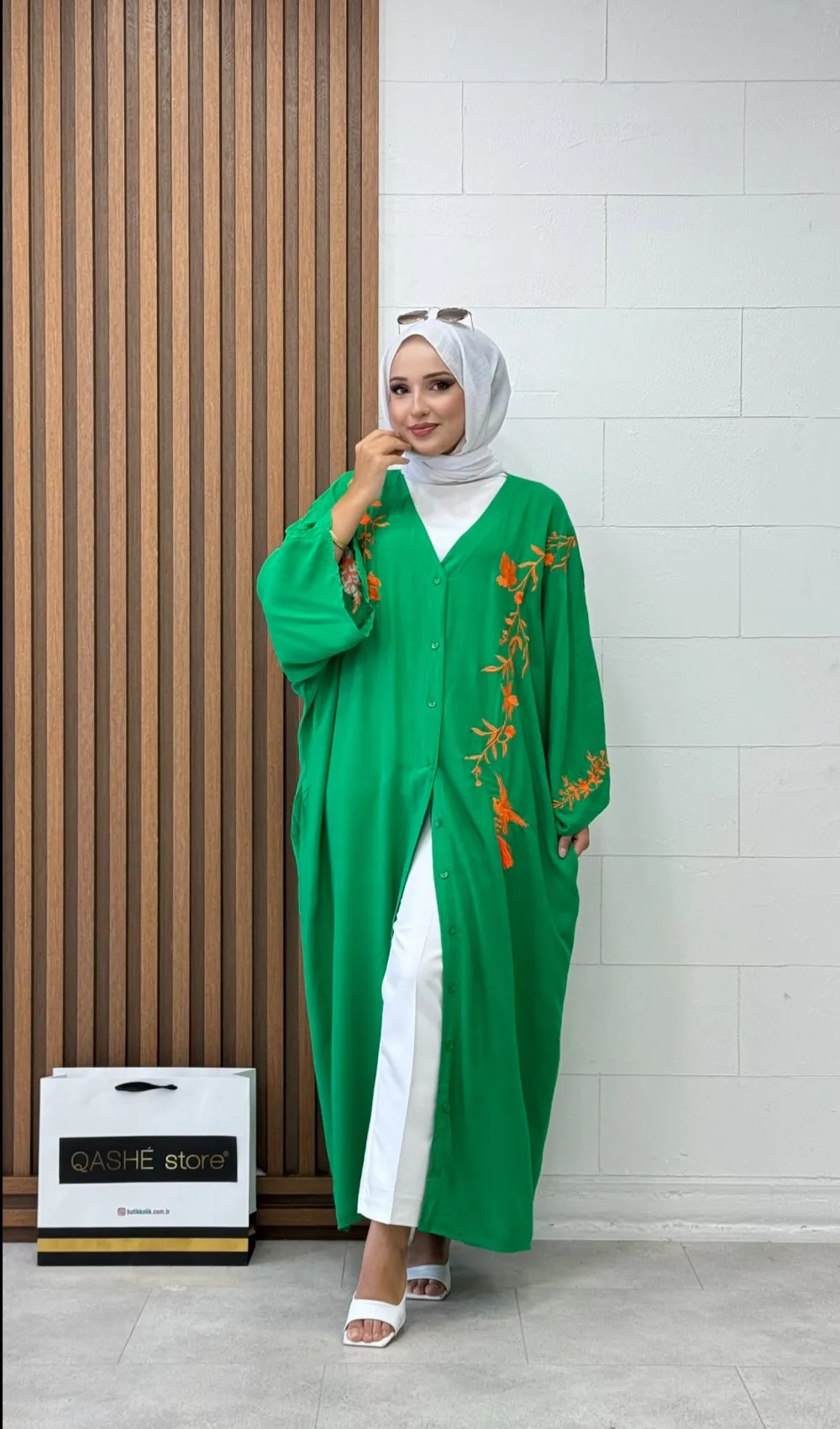 evrim kap benetton yeşili