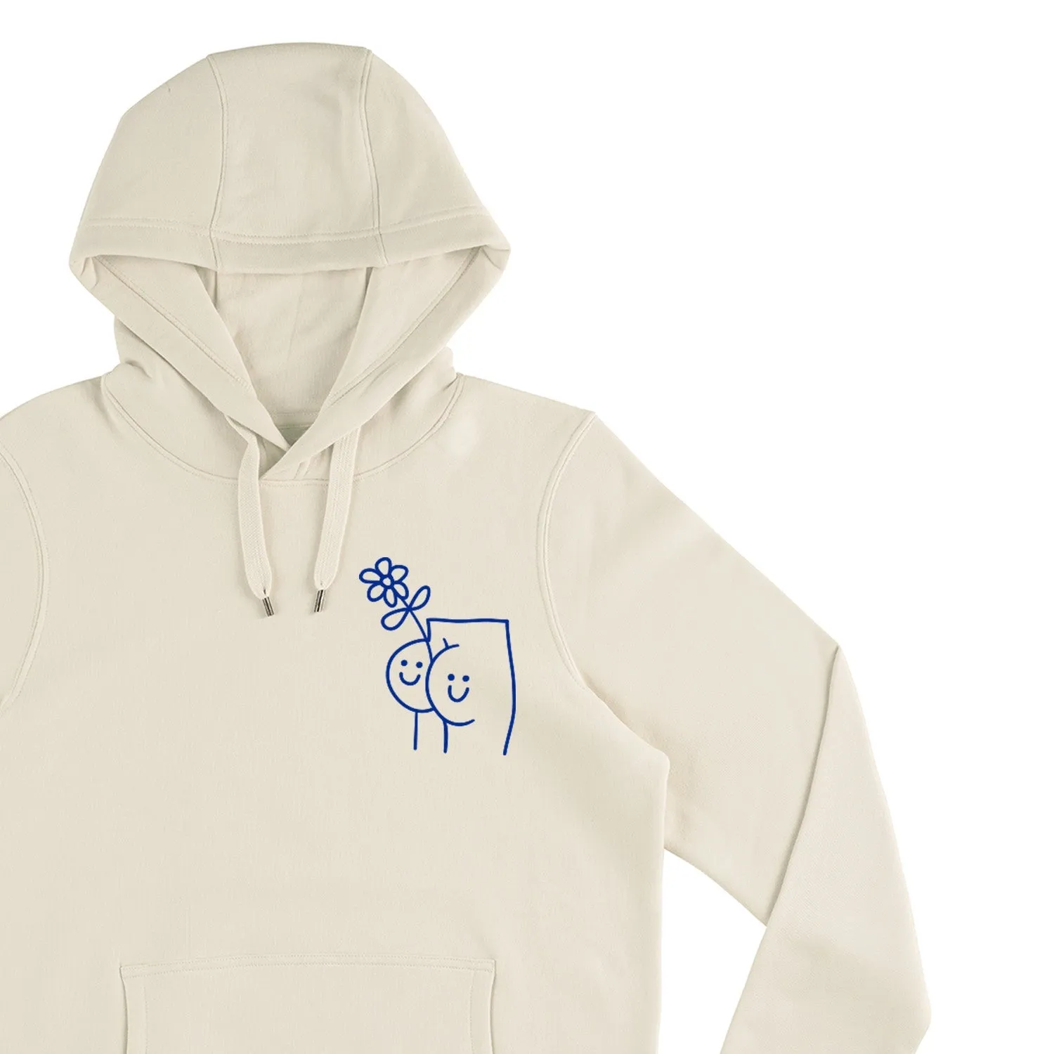 Florero Hoodie Sand White