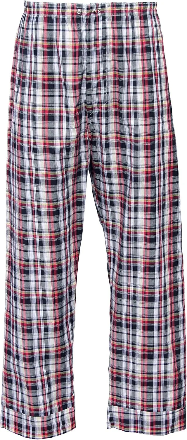 Foxfire Sleepwear Plaid Long Sleeve Long Leg Pajama Set
