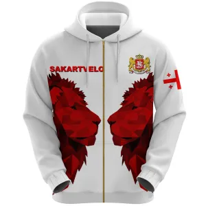 Georgia Zip-Up Hoodie - Double Lion K2