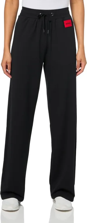 HUGO Women's Talua French Terry Wide Leg Pants