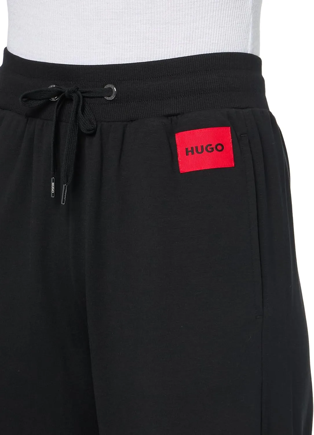 HUGO Women's Talua French Terry Wide Leg Pants