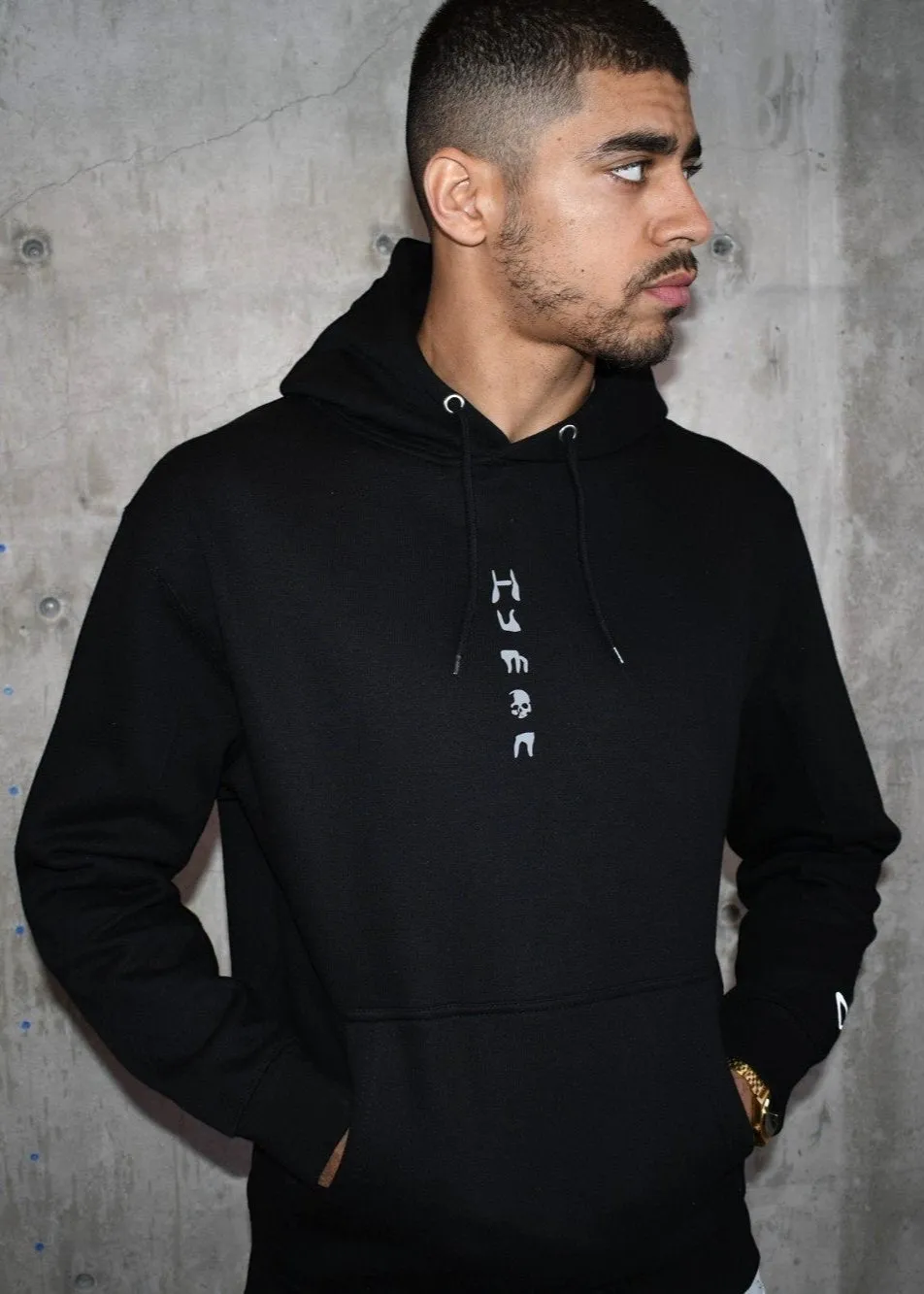 HUMAN Men  Hoodie