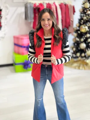 Let's Tailgate Puffer Vest
