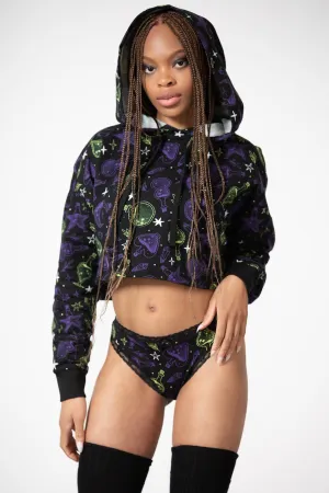 Magic Chill Crop Hoodie