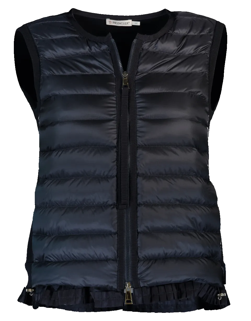 Maglia Tricot Gilet Vest