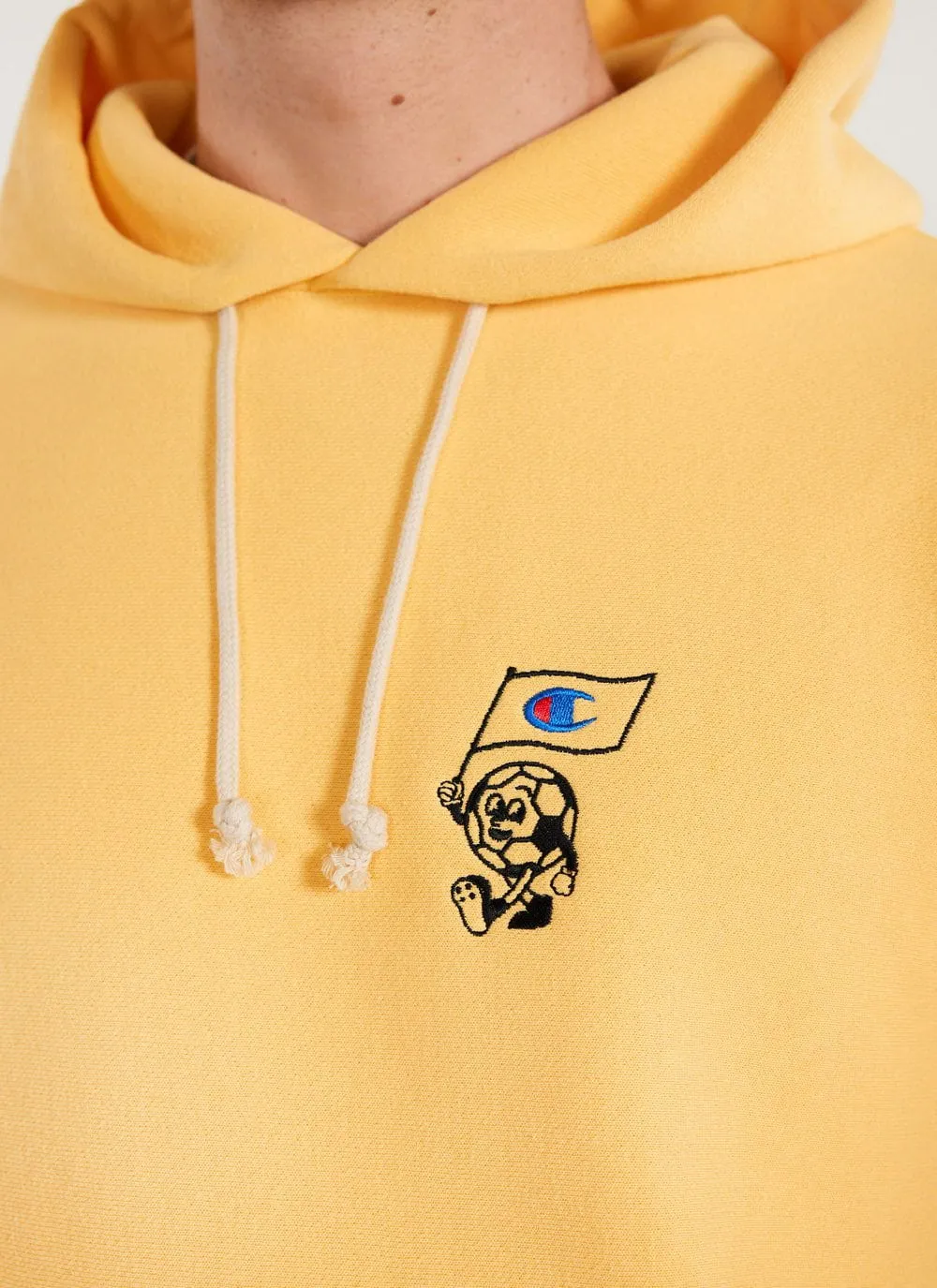 Mascot Hoodie | Champion and Percival | Mustard