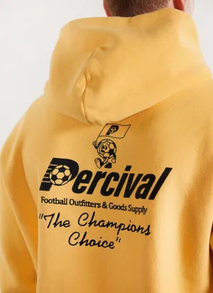 Mascot Hoodie | Champion and Percival | Mustard