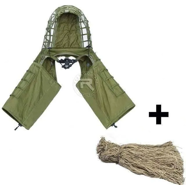 Military Sniper Ghillie Viper Hood Ghillie Suit Foundation
