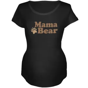 Mother's Day Mama Bear Maternity Soft T Shirt