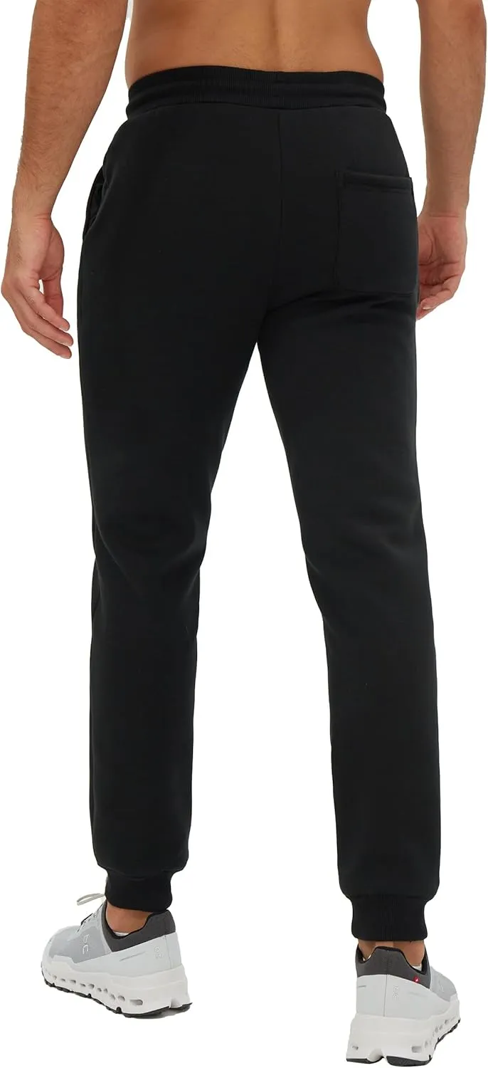 Pioneer Camp Men's Sherpa Lined Sweatpants Winter Warm Fleece Joggers Heavyweight Thermal Pants for Athletic Lounge Running