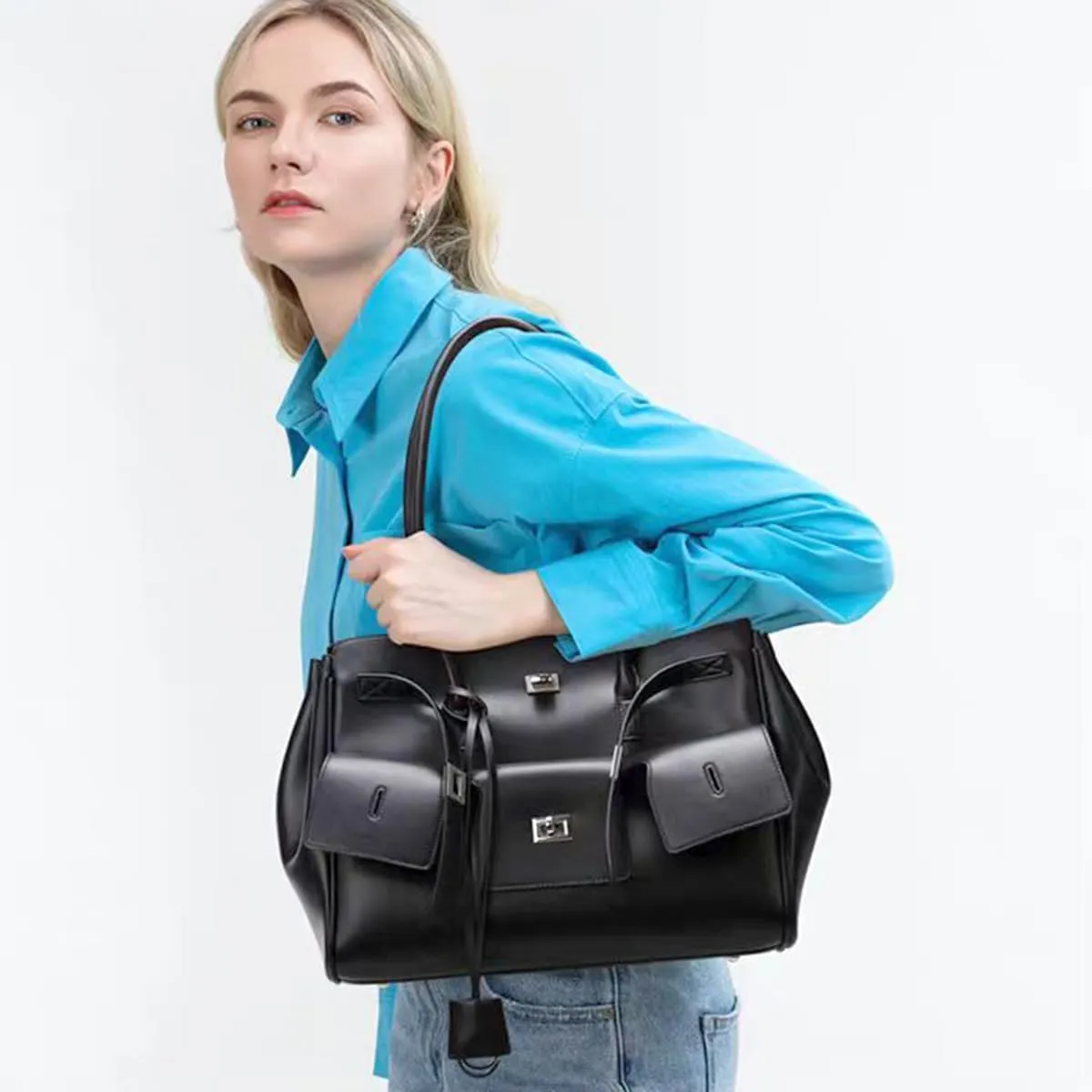 Purse for Women Handbags and Purses Large Purse Tote Bags Vegan Leather Top Handle Ladies Shoulder Bags