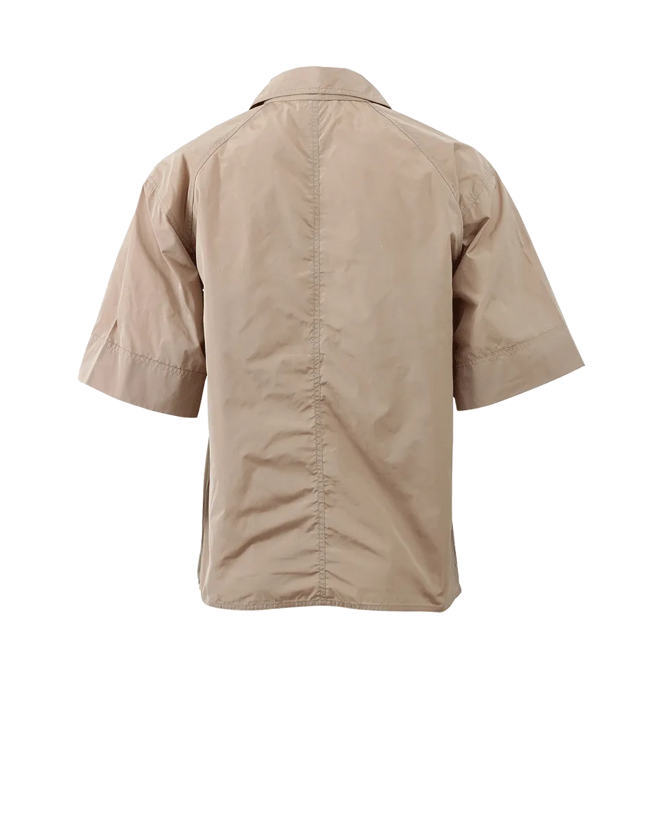 Short Sleeve Zip Jacket