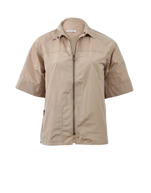 Short Sleeve Zip Jacket