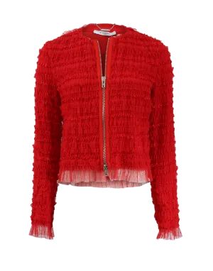Tulle Ruched Jacket