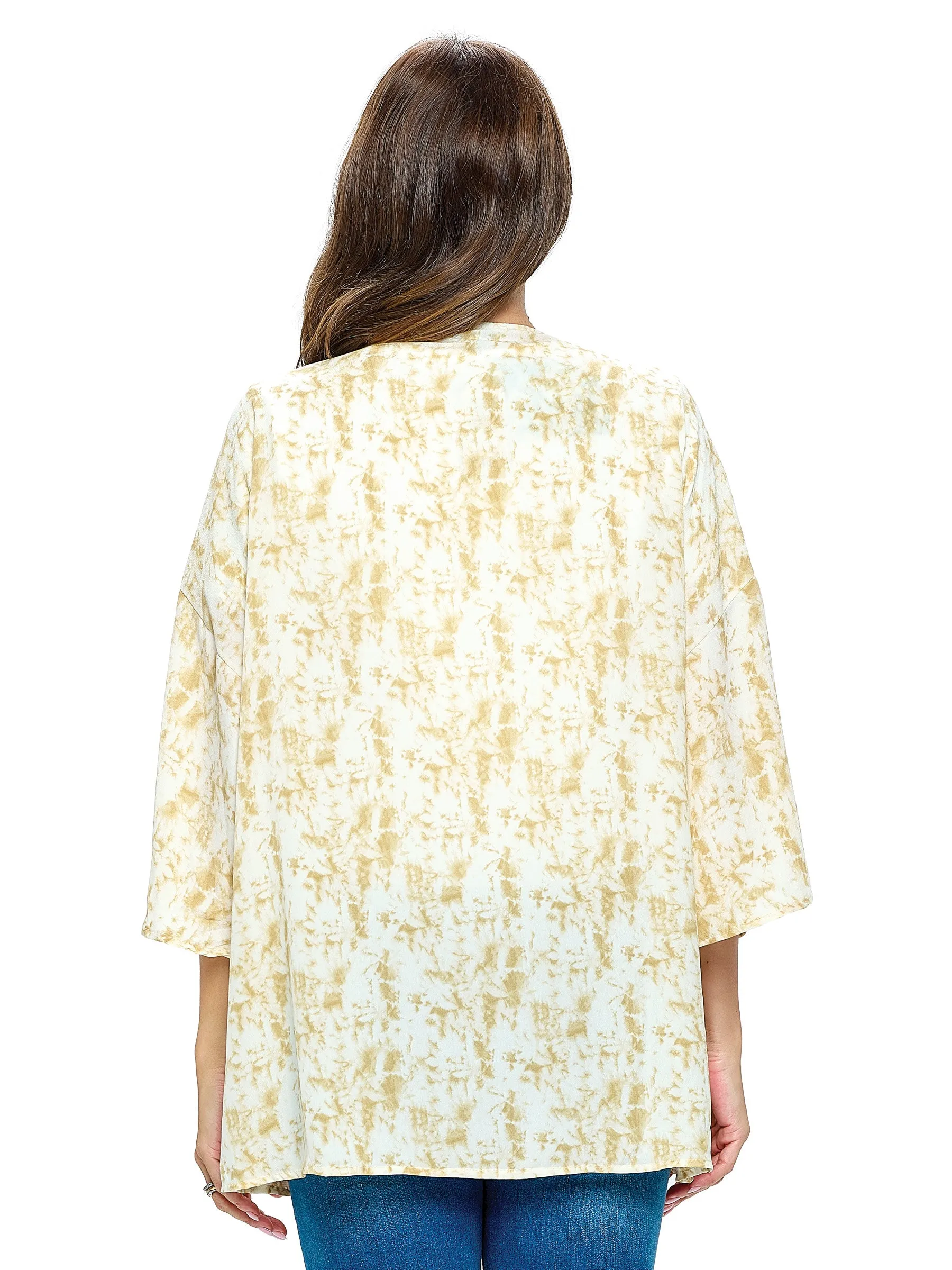Wrap TieDye Wrap Lace Details
